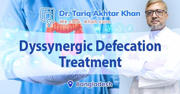Dyssynergic defecation treatment in Bangladesh